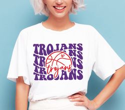 Trojans Basketball SVG PNG, Trojans svg,Stacked Trojans svg,Trojans Mascot svg,Trojans Mom svg,Trojans Shirt svg,Basketb