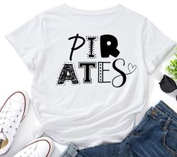 Pirates SVG,Pirates Football,Pirates Heart svg,Pirates Cheer,Pirates Pride,Pirates Mascot,Pirates Mom,Pirates Shirt svg,