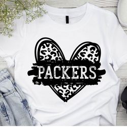 Packers SVG Packers Football Svg Packers Leopard Patch Svg Packers Heart Svg Packer Svg Packers,Packers Png,Mascot,751