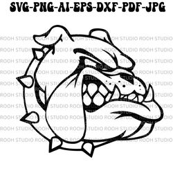 Bulldog svg Bulldogs svg Bulldog mascot svg Team mascot svg School Mascot sports mascot,College mascot,highschool so806
