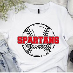 Spartans SVG Spartan svg Spartans svg Baseball Svg Softball svg,Baseball Mascot,Game Day svg,Hey Batter Batter,Schoo1151