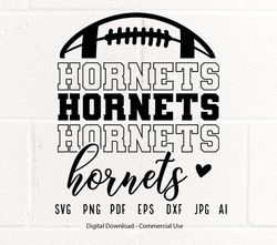 Stacked Hornets SVG, Hornets Mascot svg, Hornets svg, Hornets School Team svg, Hornets Cheer svg, Hornets Vibes svgo14