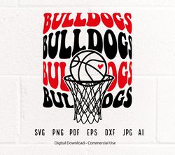 Bulldogs Basketball SVG PNG, Bulldogs Mascot svg, Bulldogs svg,Bulldogs School Team svg,Bulldogs Hoop svg,Basketbalo26