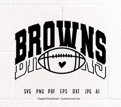 Browns SVG PNG, Browns Football svg,Browns Mascot svg,BrownsCheer svg,Browns Vibes svg, Browns Sport svg,Browns Lovo43
