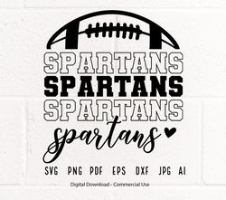 Stacked Spartans SVG, Spartans Mascot svg, Spartans svg, Spartans School Team svg, Spartans Cheer svg, Spartans Vibi17