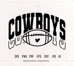 Cowboys SVG PNG, Cowboys Football svg,Cowboys Mascot svg,Cowboys Cheer svg,Cowboys Vibes svg, Cowboys Sport svg,Cowi179
