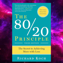 the 80/20 principle: the secret to achieving more with less paperback by richard koch (author)