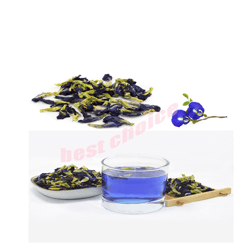 dried blue butterfly pea,flower pure,natural,healthy drink gin fusion and natural colour