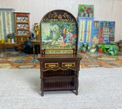 dressing table for a dollhouse.1:12 scale.