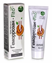 Anti-hemorrhoidal cream Fitol 5.75 g / hemorrhoid cream / pain reliever for hemorrhoids / hemostatic