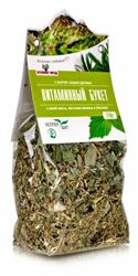 Herbal tea Vitamin bouquet with fir needles, raspberry leaves and sea buckthorn 110 g