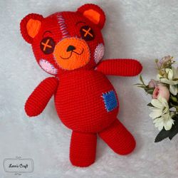 Amigurumi crochet doll pattern Cocomelon teddy bear