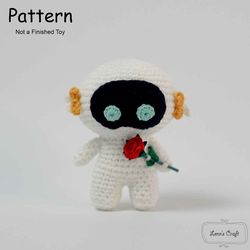 Wootteo the astronaut BTS amigurumi crochet doll pattern