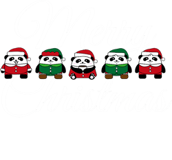 Merry Christmas Cute Little Panda's