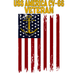 uss america cv-66 cva-66 aircraft carrier veteran's day premium