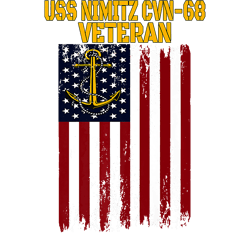 uss nimitz cvn-68 aircraft carrier veteran's day father day premium