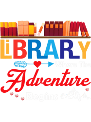 Library Books Where Adventure Begins 2Librarian Reader, Png, Png For Shirt, Png Files For Sublimation, Digital Dowload,r