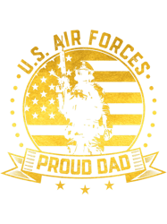 Mens U.S. Air Force Proud Dad Soldier American Flag Gift Veteran, Png, Png For Shirt, Png Files For Sublimation, Digital