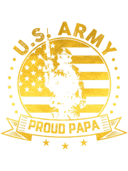 Mens U.S. Army Proud Papa Soldier American Flag Gift Veterans Day, Png, Png For Shirt, Png Files For Sublimation, Digita