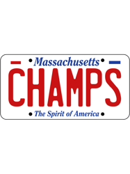 CHAMPSMassachusetts License Plate