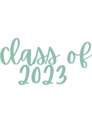 Class of 2023Sage green