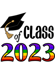 Rainbow with Black Class of 2023