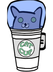 Cat Cup Astronaut Costume