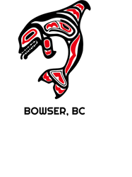 Bowser, British Columbia Red Orca Killer Whale Northwest Native Fisherman Tribal GiftTShir