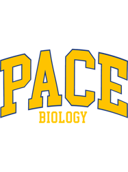 pace biologycollege font curved