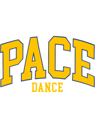 pace dancecollege font curved