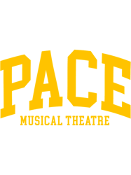 pace musical theatrecollege font curved