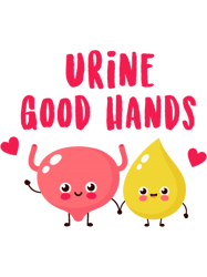 Urine Good Hands medical, nursing puns