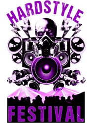 Hardstyle Festival Extreme Laser Skull DJ