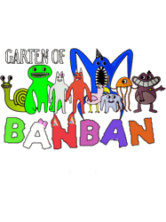 Garten of Banban Logo and Characters. Horror games 2023. (1)
