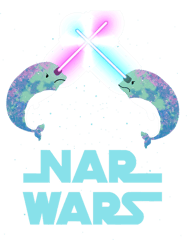hank and trash truck(1)Nar Wars Narwhal Space Star Saber Light Parody (Unicorn of the Sea)
