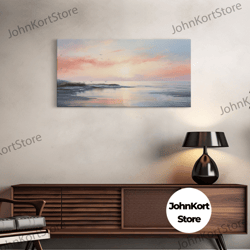 ocean beach canvas print sea landscape, nautical photo painting, framed canvas, coastal canvas print, sea wave canvas, e