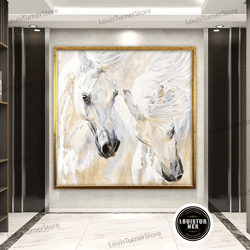 decorative wall art, horse wall art, horse canvas art, animal wall art, canvas wall art, modern wall art, animal canvas