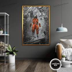 decorative wall art, extinction in space art canvas, nature-inspired home decor, astronomical wall art, galaxy print, sc