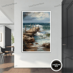 decorative wall art, sea landscape, sea wall art, sea canvas, landscape wall art, landscape canvas, nature wall art, nat