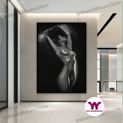 high quality decorative wall art, nude body canvas, woman art, bedroom, new house gift ideas,nude canvas print, sexy bod