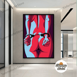 decorative wall art, decorate the living room, bedroom and workplace, nude body canvas, woman art, bedroom, new house gi