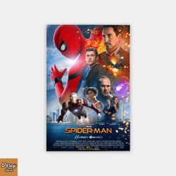 spider-man homecoming canvas, spiderman classic movie canvas home decor canvas canvas