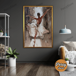 wall decoration canvas painting - living room bedroom home and office wall decoration canvas art, ballet art canvas prin