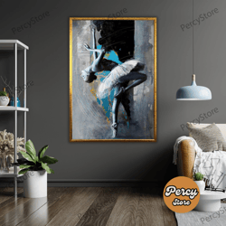 wall decoration canvas painting - living room bedroom home and office wall decoration canvas art, ballet oil painting on