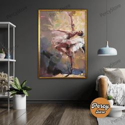 wall decoration canvas painting - living room bedroom home and office wall decoration canvas art, whispers of ballet art