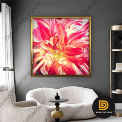 flower canvas art, poster print decor for home, flower modern wall decors, flower canvas home decor, framed canvas art-1