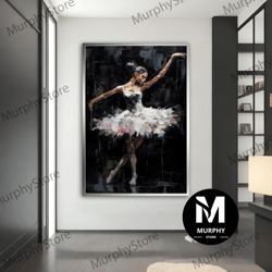 ballerina canvas, effect ballerina girl print, ballerina wall art, ballerina canvas print, ballerina girl painting, deco