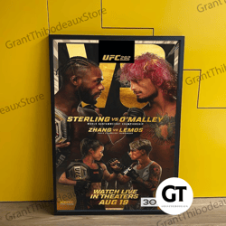 Decorative Wall Art, Decorate The Living Room, Bedroom and Workplace, UFC 292 Canvas, Aljamain Sterling vs Sean O'Malley