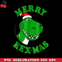 Disney Pixar Toy Story Merry RexMas Christmas PNG Download