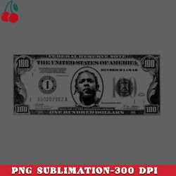 Kendrick Lamar Hundred Dollar Bill PNG Download